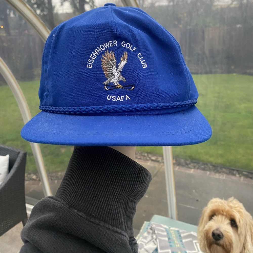 Vintage golf hat with adjustable back (WITH TAGS)